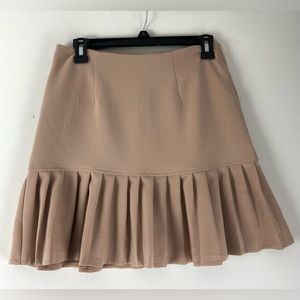 HAVE Los Angeles Pink Pleated Mini Skirt SzS (sku253)
